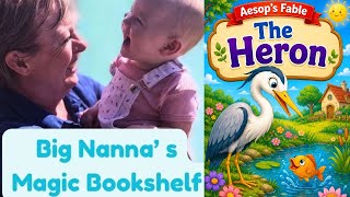 The Heron | Kids Bedtime Story & Moral Story for Children | Aesop’s Fable