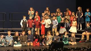 2018 Brookside Holiday Concert 2nd grade