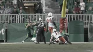 Teammates Run Into Each Other In Endzone