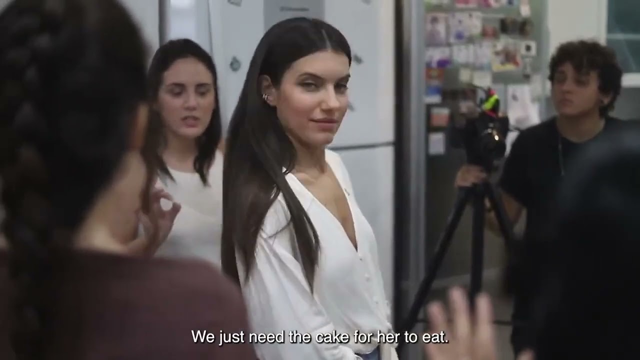 BTS from the kitchen scene in episode 6. #stupidwife #valu #PriBuiar #prireis #lgbt #lgbtq #lesbian