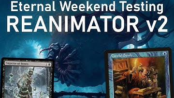 REANIMATOR ITERATOR! Legacy Dimir Reanimator Tuning for Eternal Weekend. MTG