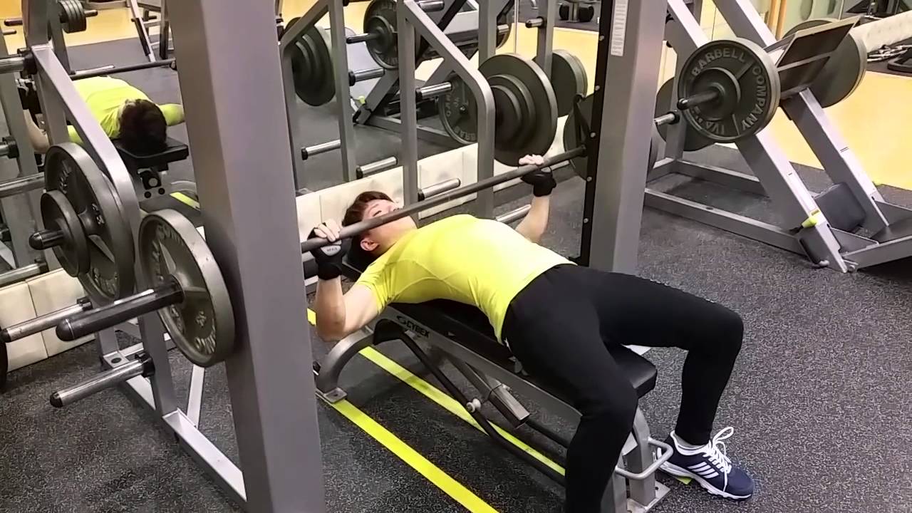 스미스머신 사용법:: 가슴운동 편