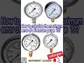 How to Calculate Maximum error of Pressure Gauge using accuracy class #InstrumentAcademy