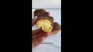 Ванильные Эклеры С Заварным Кремом Домашние