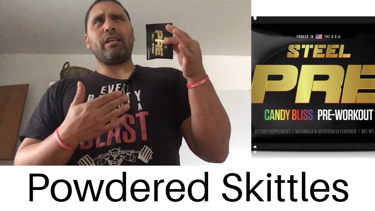 Steel Pre Pre Workout Product Review (Candy Bliss) YouTube