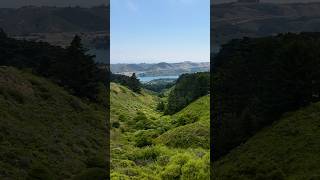 Welcome to the Skyline Watershed Ridge Trail!
The SFPUC is proud to introduce the Skyline Watershed Ridge Trail, a new 6‑mile segment of the Bay Area Ridge Trail located in San Mateo County. This trail provides sweeping views of the Peninsula Watershed’s reservoirs, shrublands, and forests.
Learn more at sfpuc.gov/trails. Welcome to the Skyline Watershed Ridge Trail!