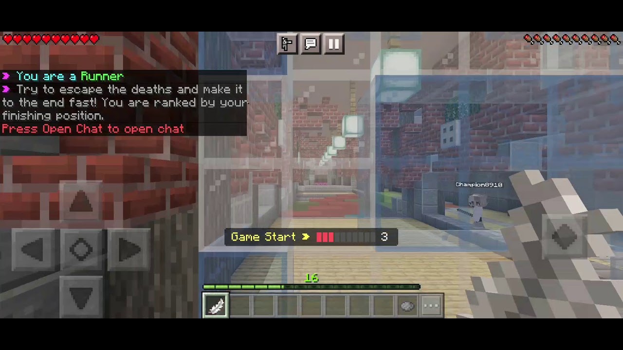 Minecraft (pe)deathrun 