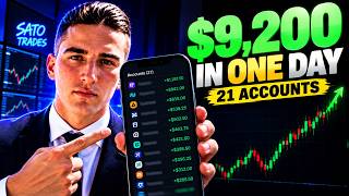 How I Made $9,200 in ONE Day Trading Prop Firms