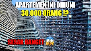 SESAK! Beginilah Kehidupan di Gedung Apartemen Super Padat di China