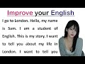 I go to london  learn english through story level 1  graded reader  improve your english