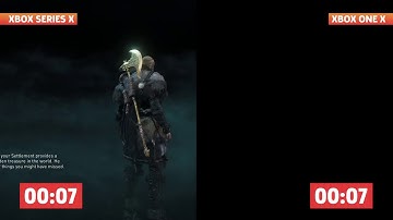 Xbox series X load time vs Xbox one Load times