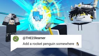 I Added Your Weirdest Ideas To My Roblox Game...