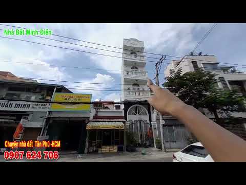 Video Bán nhà quận Tân Phú mặt tiền kinh doanh sầm uất đường... - youtube