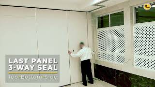 Movable Wall Partition Demonstration | Easy Setup & Stacking | NY Panels
