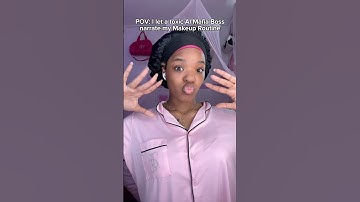 I let a toxic AI Mafia Boss Narrate my Makeup Routine #makeup #makeuptutorial #characterai #ai