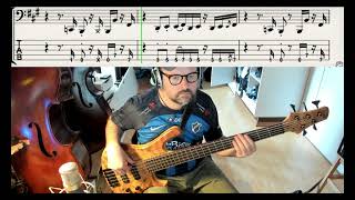 Jamiroquai /// Everyday (1996) Bass cover with tabs and notation