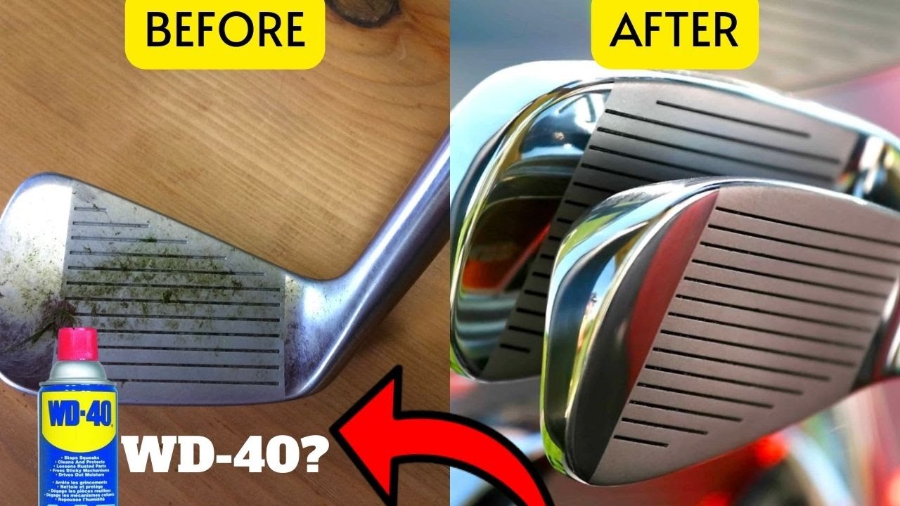 Quick Way to Polish Golf Clubs Easily with a Drill! 