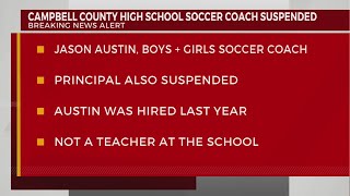 Campbell County High School soccer coach suspended