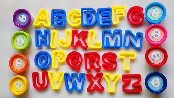 Learn Abc With Play Doh | Create & Learn with Play Doh Alphabets | Toddler Learning video #abcd