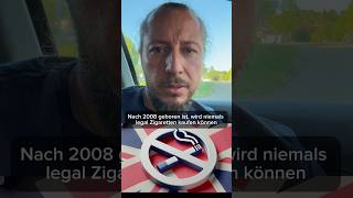 Großbritannien beschließt, erstes Gesetz für Generationen Rauchverbot  #weidel #afd #linke #spd