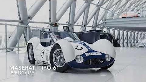 Maserati go kart - Maserati Tipo 61 ‘Birdcage’ junior / kids car / #thejuniorcarcollection