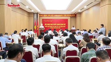 Đảng ủy Bộ Tài chính sơ kết công tác xây dựng Đảng 6 tháng đầu năm 2023