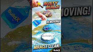 Rust Remove Rusted Metal Bottle Cap Satisfying Clean