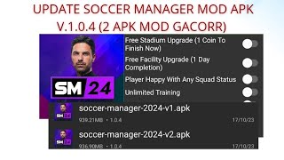 2 MOD APK SOCCER MANAGER 2024 V1.0.4 ONLY 1 HP screenshot 5