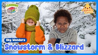 ❄️ Snowstorms for Kids ❄️ | Weather Science & Safety Made Fun