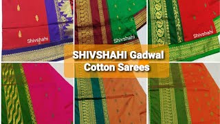 SHIVSHAHI Gadwal Cotton Saree | Business Opportunity | Join Network & Earn Money💰 screenshot 5