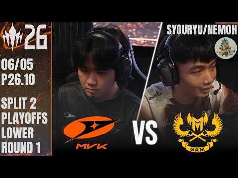MVK vs GAM プレイオフ R3M1 BO5ハイライト | LCP 2026 Split 2 | Meanwhile in Japan Highlights
