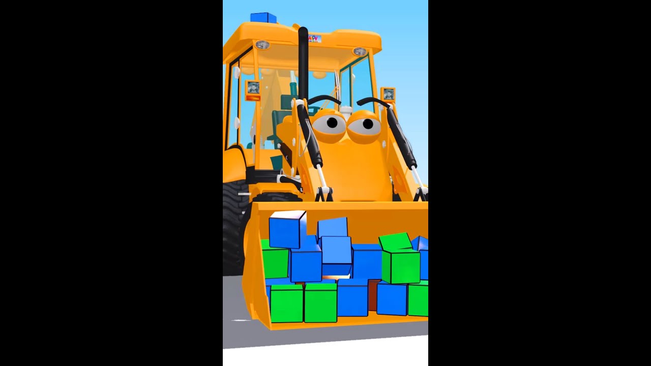 #Shorts - Backhoe Excavator at Work