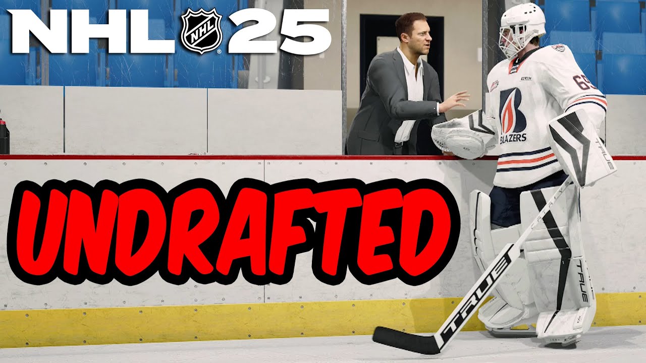 Can You Go UNDRAFTED in NHL 25 Be A Pro?