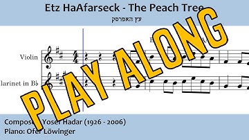 Thumbnail of Etz HaAfarseck - Israeli Song - Play along with playback track