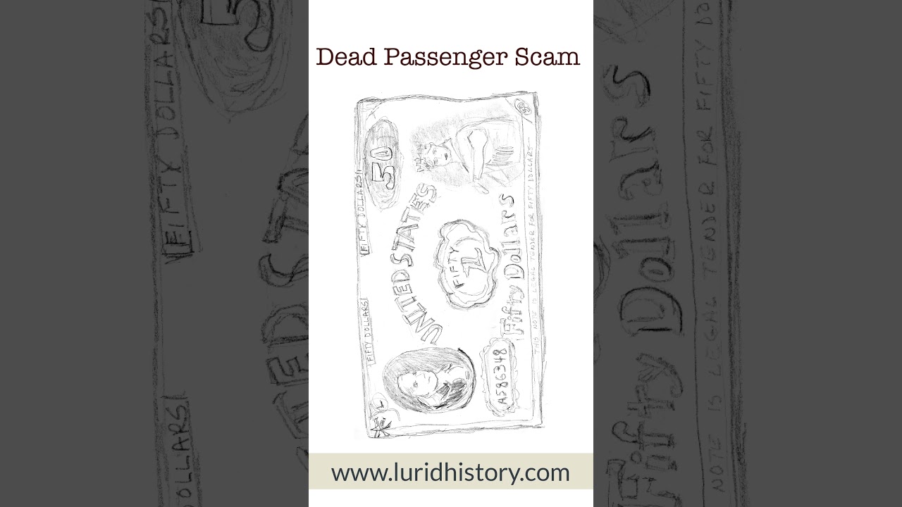 The Dead Train Passenger Scam - A true 1890’s conman story.
