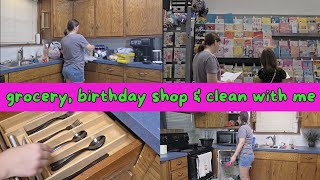 NEW GET IT ALL DONE WITH ME : Come Grocery Shopping And Clean With Me!