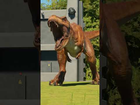 Release Ornithomimus  and Tyrannosaurus Rex Hunting