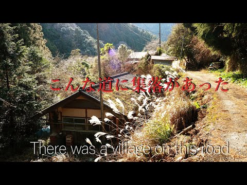 誰も通らない道に大きな集落があった…谷【限界集落と廃村】和歌山県紀美野町There was a large settlement on a road no one passed by...TANI
