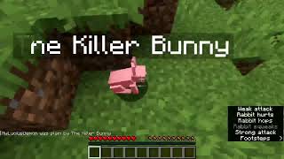 How To Get A Killer Bunny In Minecraft