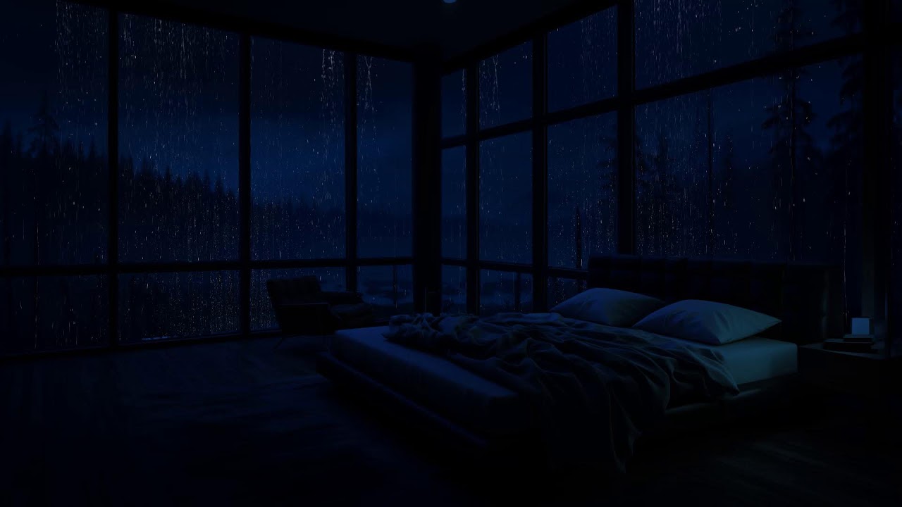 Healing Rain ASMR: Transform Negativity into Positivity with Rainy Night ☁️