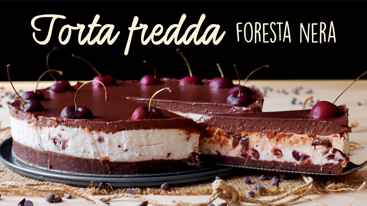 TORTA FREDDA FORESTA NERA Ricetta Facile e Senza Cottura - Buon'Idea