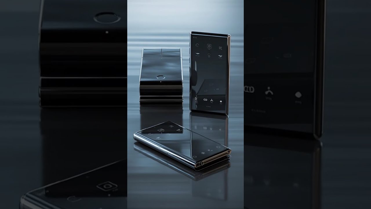 Phonerol Flip Glass - Concept Phone