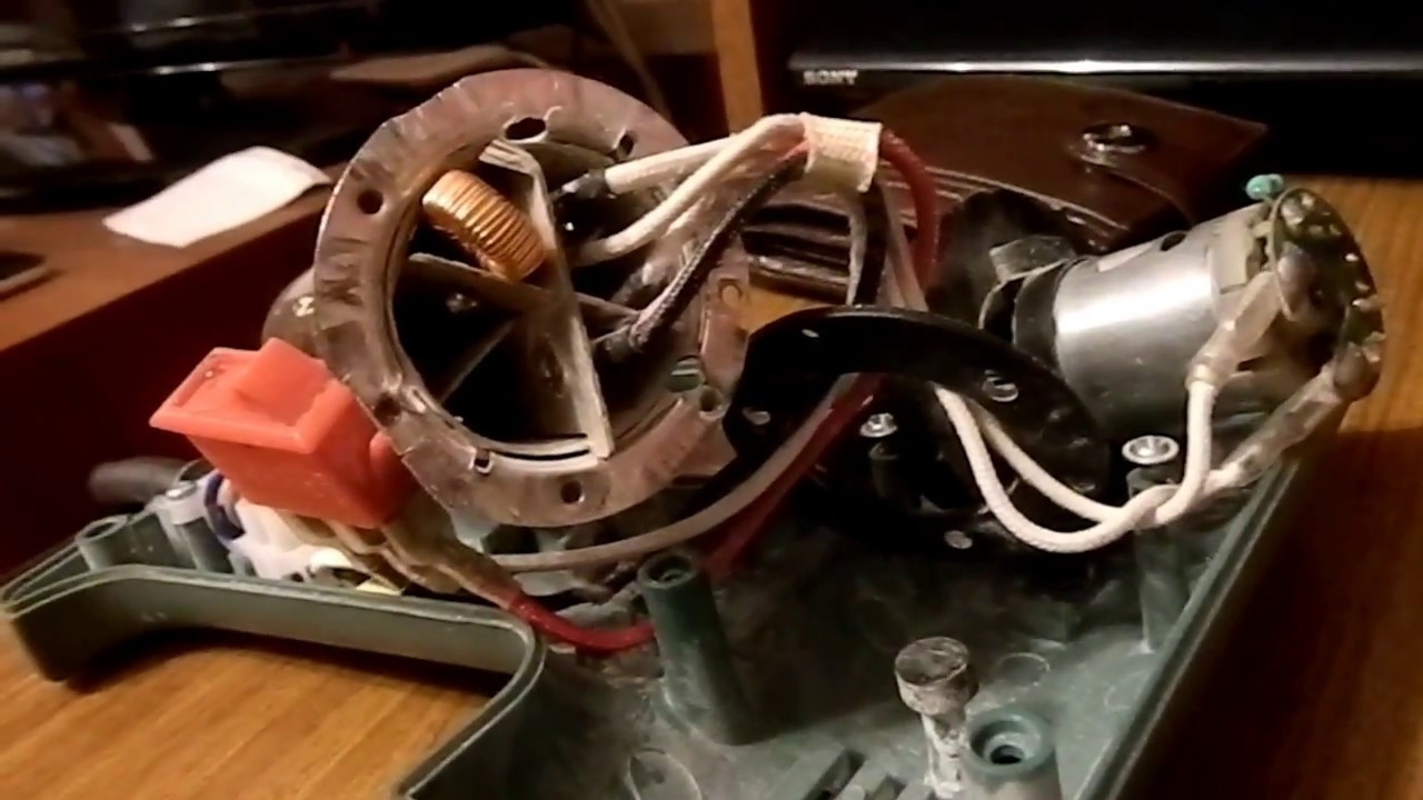 Как отремонтировать строительный фен - YouTube