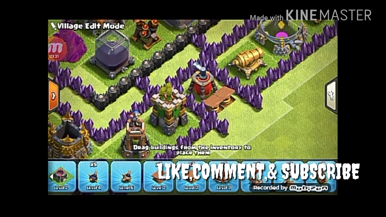 TH8 world  best trophy ,defense Base 2017...