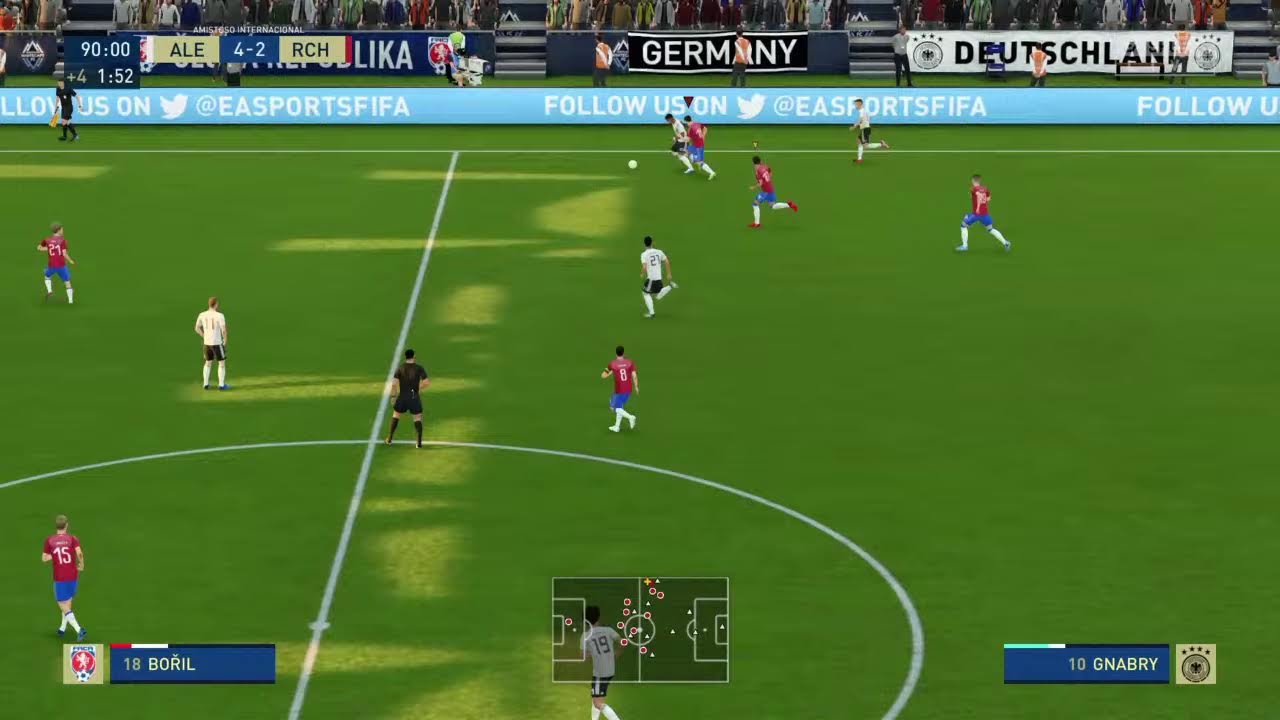 #45 FIFA 20 PS4 // All EURO 2020 matches // GERMANY Vs CZECH REPUBLIC - Quarterfinals