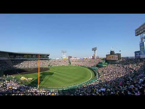 阪神タイガース ラッキー7 ※ジェット風船タオルを使用 2023年4月9日