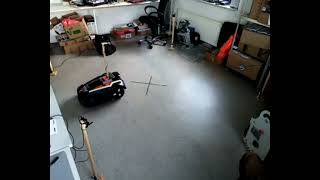 Robotics (virtual path following) within area defined by 4x Marvelmind ultrasonic beacons