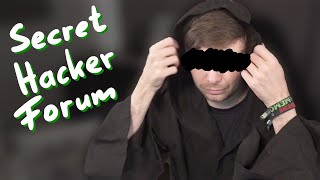 SECRET HACKER FORUM - The Place Where We Talk and Learn