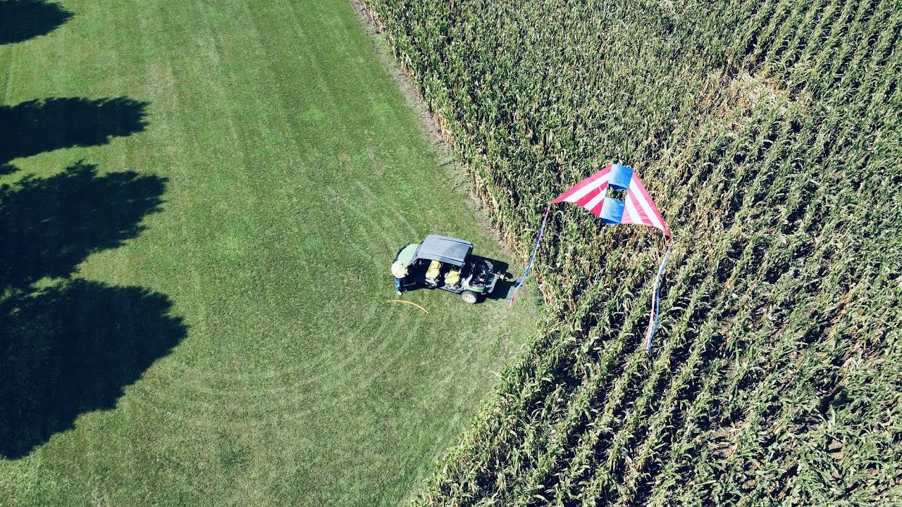 Kite Antenna QRP SSB 5w from Iowa DETAILS