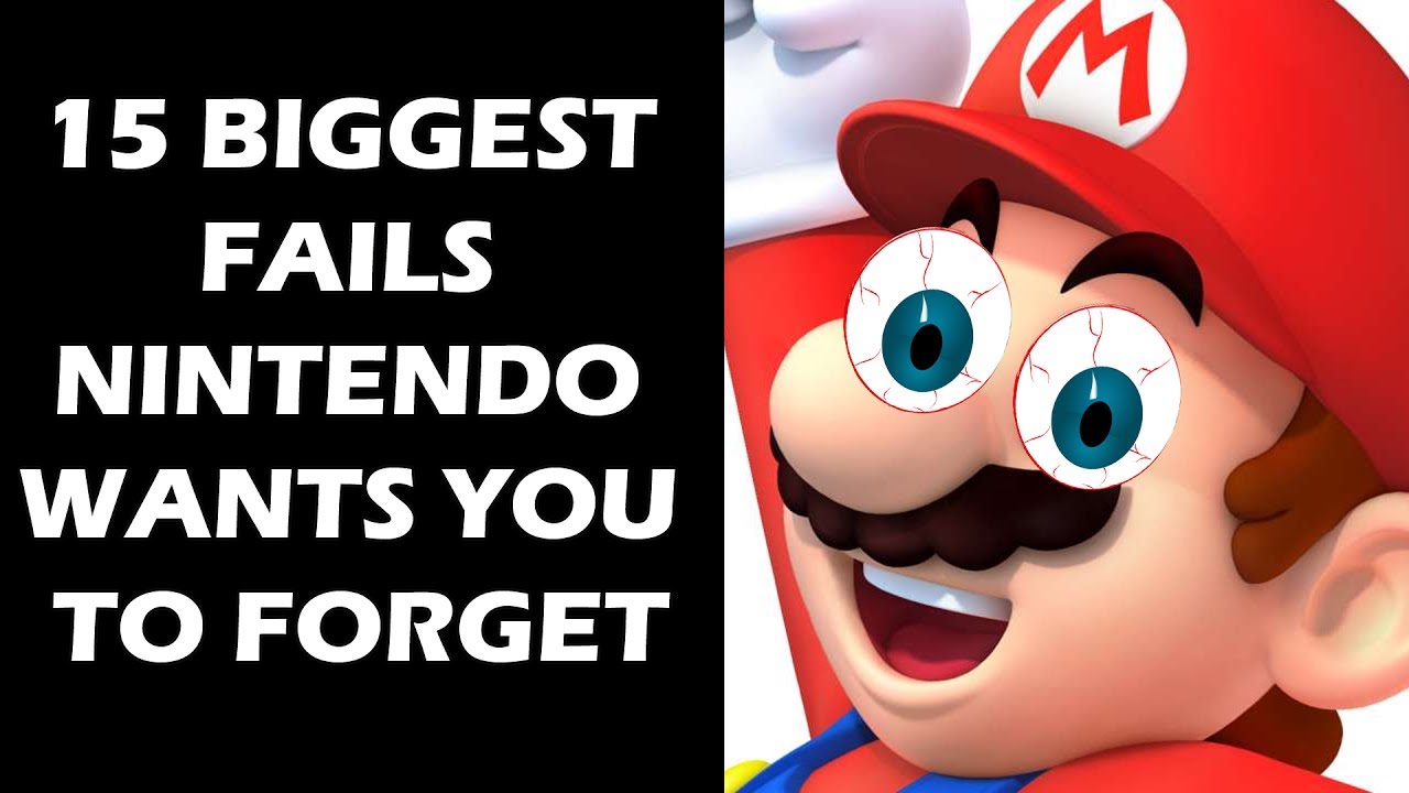 15 BIGGEST Fails Nintendo Wants You To Forget